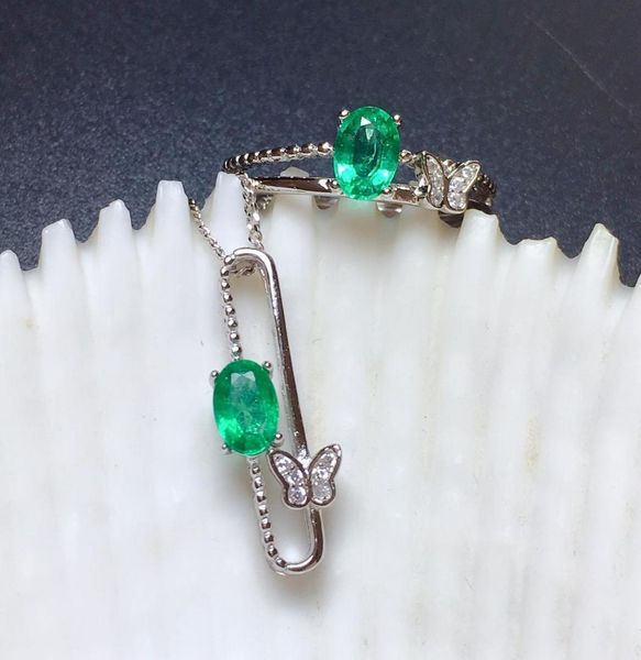 shilovem 925 sterling silver natural emerald rings pendants send necklace fine jewelry wedding christmas gift new mtz0406255agml, Black
shilovem 925 sterling silver natural emerald rings pendants send necklace fine jewelry wedding christmas gift new mtz0406255agml, Black