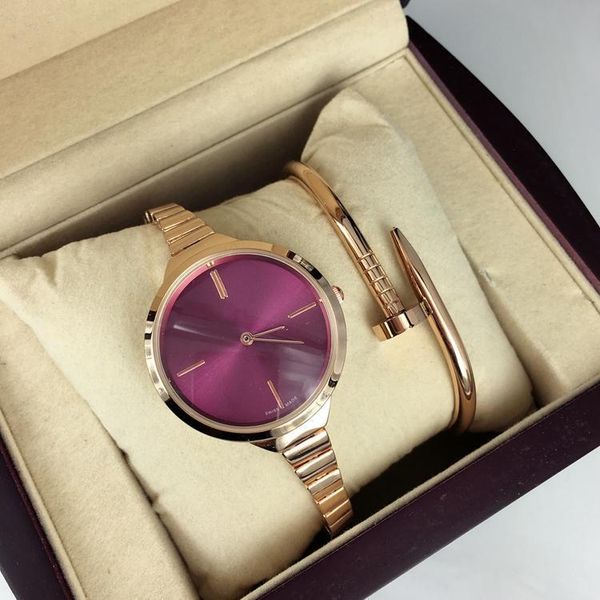 2020 new fashion style women watch steel bracelet chain lady watch steel bracelet chain luxury quartz watch for party purple high quality, Slivery;brown
2020 new fashion style women watch steel bracelet chain lady watch steel bracelet chain luxury quartz watch for party purple high quality, Slivery;brown