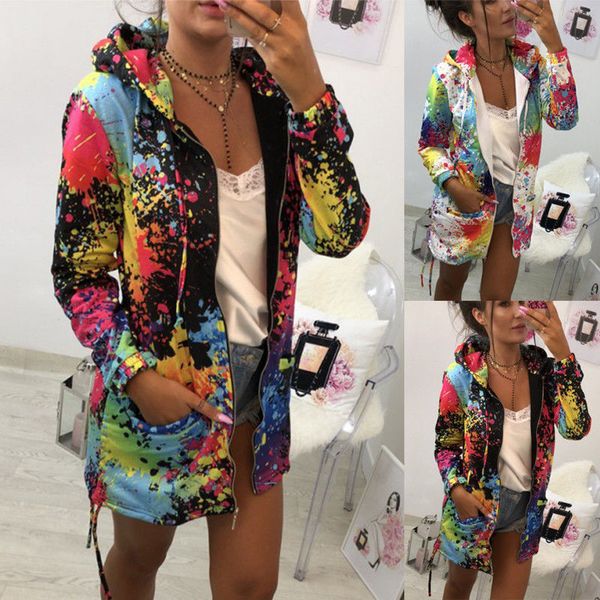 women colorful coat fashion ladies retro floral zipper up bomber jacket pockets casual coat autumn outwear women clothes, Black;brown
women colorful coat fashion ladies retro floral zipper up bomber jacket pockets casual coat autumn outwear women clothes, Black;brown