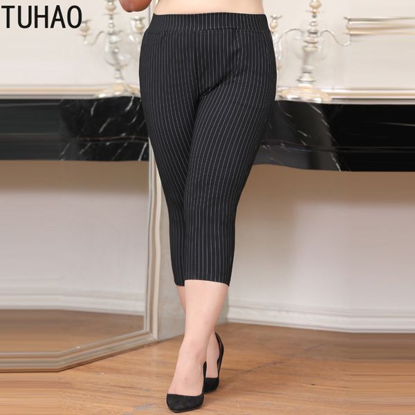 women's pants & capris tuhao plus size 10xl 8xl 6xl summer for women pantalon femme high waist black trousers wm09, Black;white
women's pants & capris tuhao plus size 10xl 8xl 6xl summer for women pantalon femme high waist black trousers wm09, Black;white