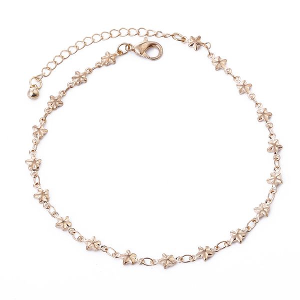 new beach foot chain anklets personality star pendant gold silver footchain anklet bracelet for women bohemian jewelry, Red;blue
new beach foot chain anklets personality star pendant gold silver footchain anklet bracelet for women bohemian jewelry, Red;blue