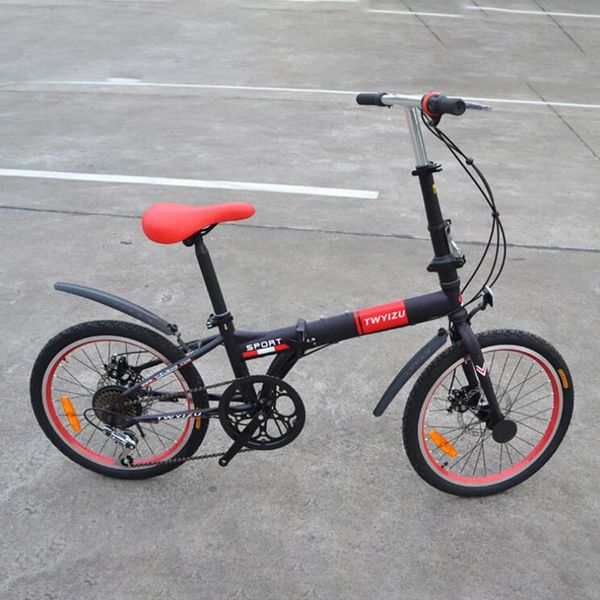 folding bicycle 20 inch high carbon steel double disc brake child men and women super portable bike variable speed
folding bicycle 20 inch high carbon steel double disc brake child men and women super portable bike variable speed