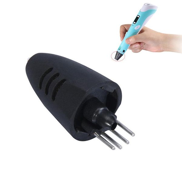 replacement nozzle extruder print head with thermal conductive function for first second generation creative 3d printing pen new, Black;red
replacement nozzle extruder print head with thermal conductive function for first second generation creative 3d printing pen new, Black;red