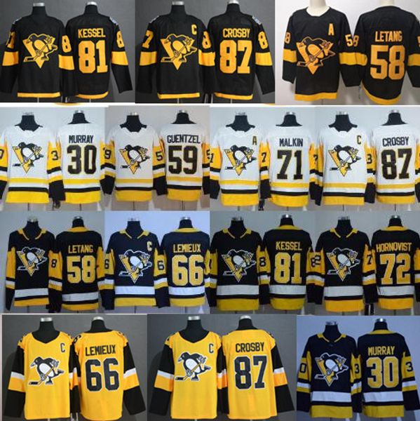 men pittsburgh penguins 87 sidney crosby mario lemieux evgeni malkin letang phil kessel guentzel matt murray stadium series hockey jersey, Black;red
men pittsburgh penguins 87 sidney crosby mario lemieux evgeni malkin letang phil kessel guentzel matt murray stadium series hockey jersey, Black;red