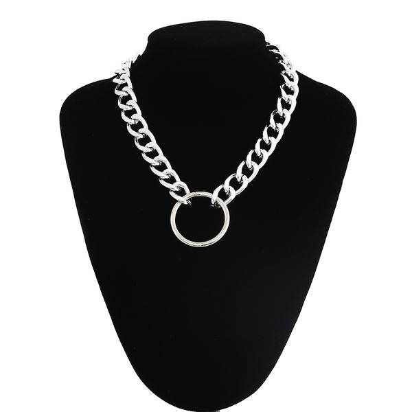 statement chunky chain choker necklace punk goth grunge silver metal fashion necklace women men trendy jewelry, Golden;silver
statement chunky chain choker necklace punk goth grunge silver metal fashion necklace women men trendy jewelry, Golden;silver