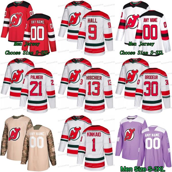 9 Taylor Hall 2019 Third New Jersey Devils 13 Nico Hischier Brian Boyle Keith Kinkaid Kyle Palmieri Stefan Noesen Blake Coleman Jersey
9 Taylor Hall 2019 Third New Jersey Devils 13 Nico Hischier Brian Boyle Keith Kinkaid Kyle Palmieri Stefan Noesen Blake Coleman Jersey