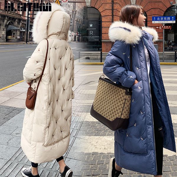 warm hooded long winter coat female new 2019 large fur thicken big pocket coats padded jackets casual winter jacket women, Black
warm hooded long winter coat female new 2019 large fur thicken big pocket coats padded jackets casual winter jacket women, Black