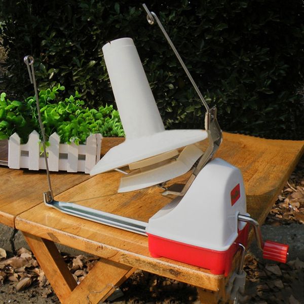 swift coiler for yarn fiber string ball wool winder holder hand operated cable winder machine fiber wool yarn craft sewing tool