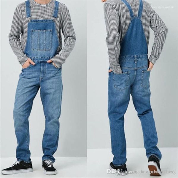 overalls high waist blue cargo mens pants fashion loose long male trousers with pockets denim designer mens
overalls high waist blue cargo mens pants fashion loose long male trousers with pockets denim designer mens