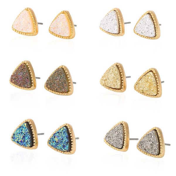 triangle earrings female banquet dress wild jewelry popular simple designer earrings, Golden
triangle earrings female banquet dress wild jewelry popular simple designer earrings, Golden