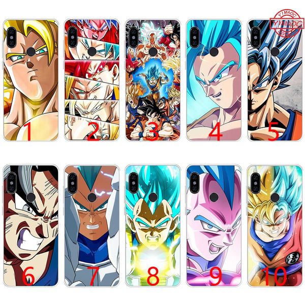 

Dragon Ball Dragonball Z Мягкий силиконовый чехол для телефона ТПУ для Xiaomi Mi A1 5X 6 6X 8 SE Mix 2S A2 Lite Обложка