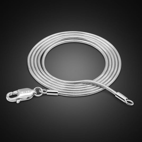 chains authentic 100%925 sterling silver snake chain necklace lobster clasps fit men women pendant 2mm 18-20 inch fine jewelry
chains authentic 100%925 sterling silver snake chain necklace lobster clasps fit men women pendant 2mm 18-20 inch fine jewelry