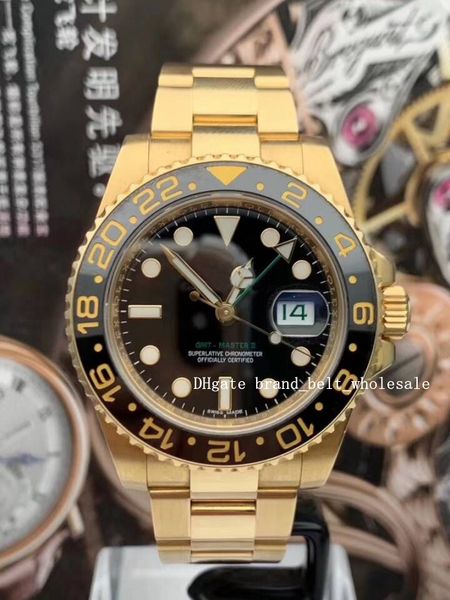 2020 shopkeeper recommend luxury gmt ii 18k pure gold / ceramic men's watch black ceramic black dial 116718 automatic, Slivery;brown
2020 shopkeeper recommend luxury gmt ii 18k pure gold / ceramic men's watch black ceramic black dial 116718 automatic, Slivery;brown