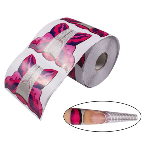500pcs/roll red butterfly nail form gel nail art tip extension guide tools for salon nails care transparent jt178, Black
500pcs/roll red butterfly nail form gel nail art tip extension guide tools for salon nails care transparent jt178, Black