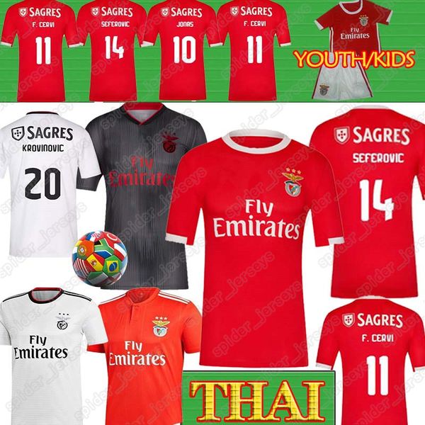 Benfica Soccer Jerseys Thai 2019 JOÃO FÉLIX Football Shirt GRIMALDO RUBEN DIAS 19 20 PIZZI RAFA JONES SEFEROVIC Men+Kids
Benfica Soccer Jerseys Thai 2019 JOÃO FÉLIX Football Shirt GRIMALDO RUBEN DIAS 19 20 PIZZI RAFA JONES SEFEROVIC Men+Kids