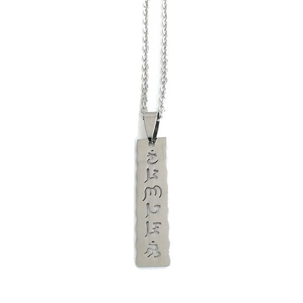 titanium steel pendant mountings accessories necklace simple europe and america spacious electroplated creative new products new, Silver
titanium steel pendant mountings accessories necklace simple europe and america spacious electroplated creative new products new, Silver