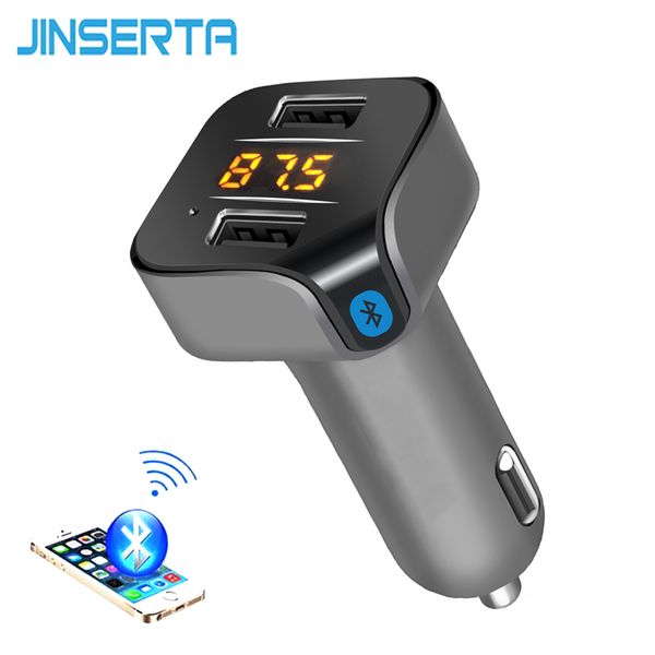 jinserta bluetooth handsfm transmitter cars fm modulator audio mp3 player dual usb car charger kit led display voltage
jinserta bluetooth handsfm transmitter cars fm modulator audio mp3 player dual usb car charger kit led display voltage