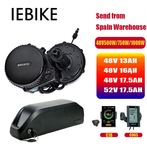 48v 1000w bafang motor bbshd bbs03b electric bicycle conversion kit with battery 48v 13/16ah 52v 17.5ah ebike mid drive motor
48v 1000w bafang motor bbshd bbs03b electric bicycle conversion kit with battery 48v 13/16ah 52v 17.5ah ebike mid drive motor