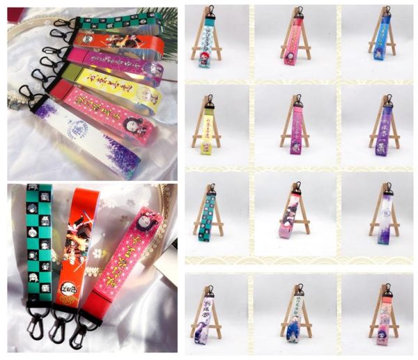 new 17.5x2.5cm pvc cartoon japanese anime kimetsu no yaiba lanyard neck strap lanyard mobile phone key chain id badge key chains, Silver
new 17.5x2.5cm pvc cartoon japanese anime kimetsu no yaiba lanyard neck strap lanyard mobile phone key chain id badge key chains, Silver