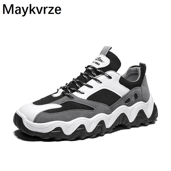 men shoes wild breathable mesh tide male running sneakers fashion comfortable non-slip lace-up flats man casual sports shoes, Black
men shoes wild breathable mesh tide male running sneakers fashion comfortable non-slip lace-up flats man casual sports shoes, Black