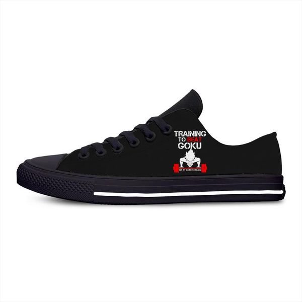training to beat goku cool classic casual shoes amazing popular breathable lightweight sneakers 3d print for men women, Black
training to beat goku cool classic casual shoes amazing popular breathable lightweight sneakers 3d print for men women, Black