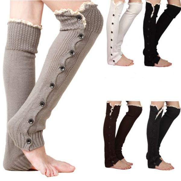 women's crochet knitted leg warmers button lace trim long boot socks retail/wholesale 5awq 7fn9, Black;white
women's crochet knitted leg warmers button lace trim long boot socks retail/wholesale 5awq 7fn9, Black;white