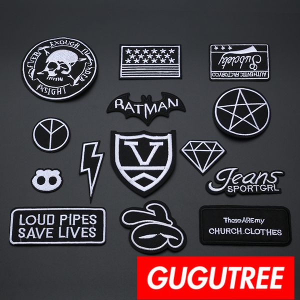 gugutree iron on embroidery patches badge patch applique patch for coat,t-shirt,hat,bags,sweater,backpack sp-389, Black
gugutree iron on embroidery patches badge patch applique patch for coat,t-shirt,hat,bags,sweater,backpack sp-389, Black
