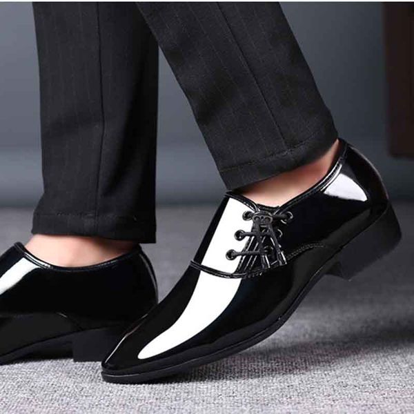 dress shoes classic business men's fashion comfort men casual breathable male big size pointed toe, Black
dress shoes classic business men's fashion comfort men casual breathable male big size pointed toe, Black