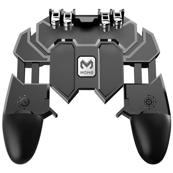 pubg portable gamepad controller with rotary button, suitable for pubg ios android six six-finger gamepad peripherals pubg controller