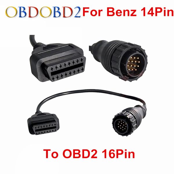 for mb 14 pin to obd2 16 pin cable car diagnostic connector sprinter for mb 14pin to 16pin obd obdii adapter
for mb 14 pin to obd2 16 pin cable car diagnostic connector sprinter for mb 14pin to 16pin obd obdii adapter