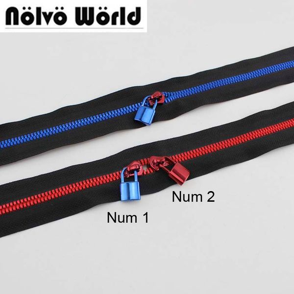 10yards 5# resin plastic zipper,black fabric blue red teeth size 5 plastic zippers for sewing school bags purse wallets
10yards 5# resin plastic zipper,black fabric blue red teeth size 5 plastic zippers for sewing school bags purse wallets