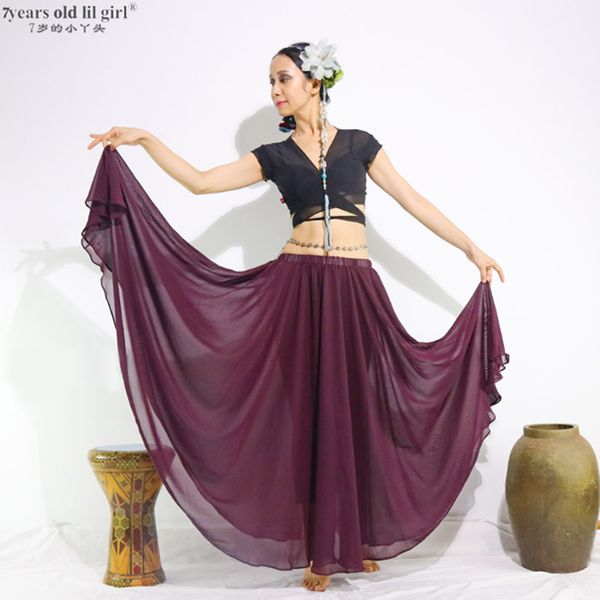 stage wear 2021 dancewear belly dancing clothes long skirts full circle professional dance chiffon skirt 300 degrees, Black;red
stage wear 2021 dancewear belly dancing clothes long skirts full circle professional dance chiffon skirt 300 degrees, Black;red