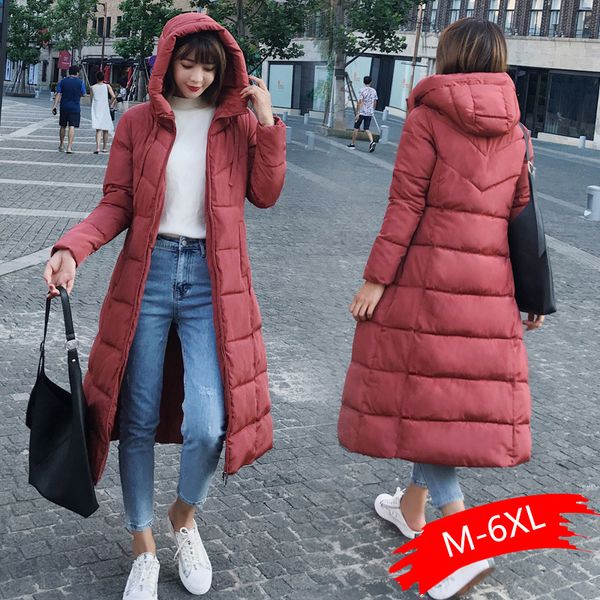 s-6xl autumn winter women plus size fashion cotton coats hooded long parkas warm thicken female winter warm coat clothes, Black
s-6xl autumn winter women plus size fashion cotton coats hooded long parkas warm thicken female winter warm coat clothes, Black
