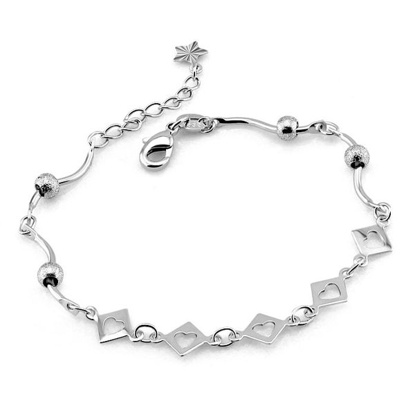new design exquisite sterling silver bracelet. fashion solid 925 silver geometric pattern bracelet. wholesale woman/girl jewelry, Black
new design exquisite sterling silver bracelet. fashion solid 925 silver geometric pattern bracelet. wholesale woman/girl jewelry, Black