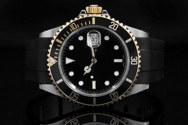 luxury wristwatch black bezel 116613 ceramic rubber bracelet diamond 40mm automatic asia 2813 movement men watches new arrival, Slivery;brown
luxury wristwatch black bezel 116613 ceramic rubber bracelet diamond 40mm automatic asia 2813 movement men watches new arrival, Slivery;brown