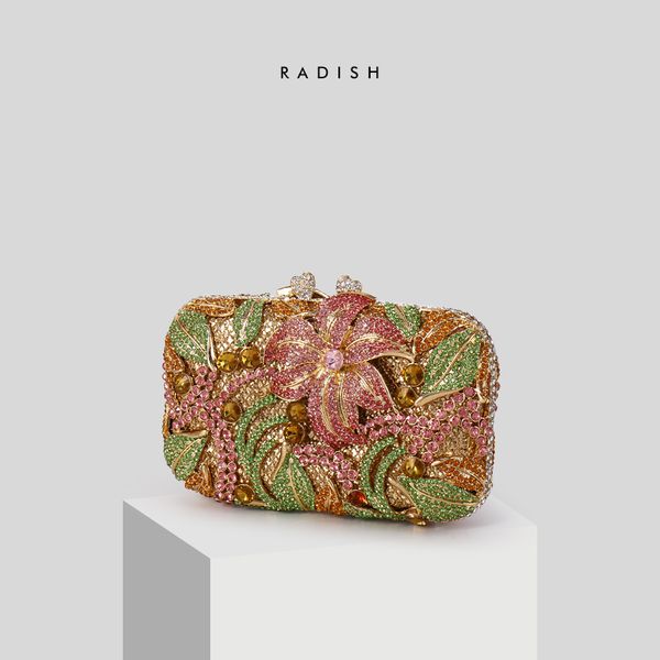 radish vintage women evening party clutches bag accessories rose flower crystal purses wedding diamonds bag
radish vintage women evening party clutches bag accessories rose flower crystal purses wedding diamonds bag