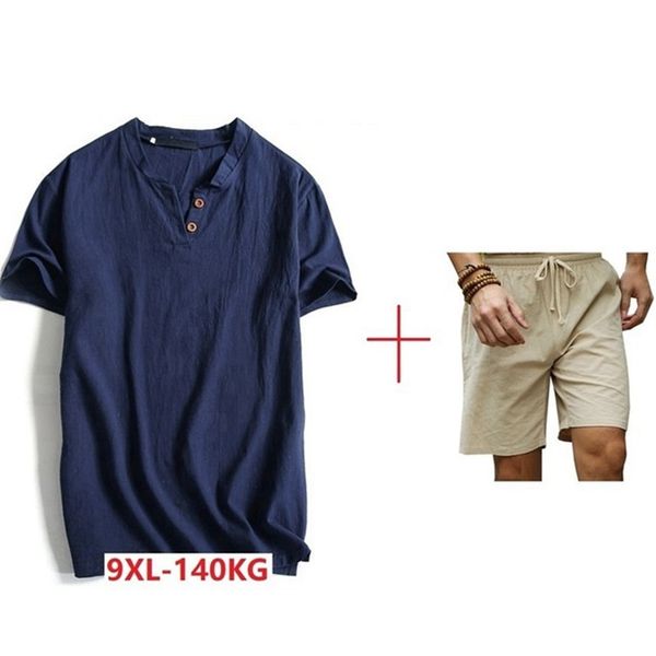 big size 7xl 8xl 9xl men chinese style t-shirts and shorts vintage tshirt short sleeve man summer cotton v-neck tees button, White;black
big size 7xl 8xl 9xl men chinese style t-shirts and shorts vintage tshirt short sleeve man summer cotton v-neck tees button, White;black