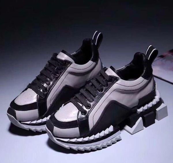 super king designer sneakers men women designer shoe 100% real leather sorrento sneakers two-tone rubber sole women casual shoe trainer t01, Black
super king designer sneakers men women designer shoe 100% real leather sorrento sneakers two-tone rubber sole women casual shoe trainer t01, Black
