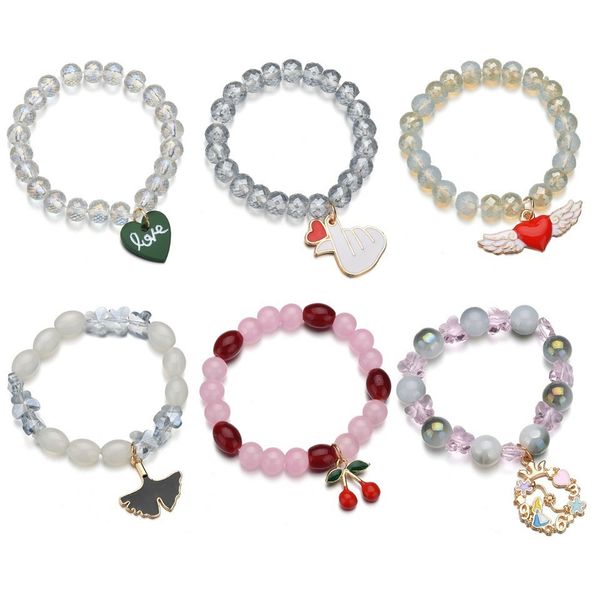 ocean wind natural stone bracelet cherry wreath leaf bracelet rhinestone water wafer beads cool wild fashion jewelry, Black
ocean wind natural stone bracelet cherry wreath leaf bracelet rhinestone water wafer beads cool wild fashion jewelry, Black