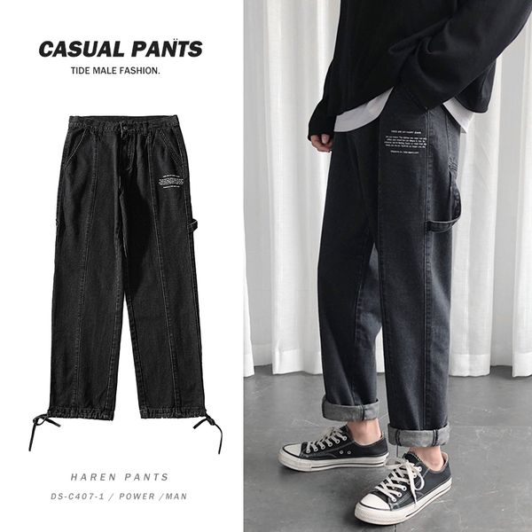 straight jeans men's fashion letter printing casual retro jean pants men streetwear wild loose hip hop denim trousers mens -5xl, Blue
straight jeans men's fashion letter printing casual retro jean pants men streetwear wild loose hip hop denim trousers mens -5xl, Blue