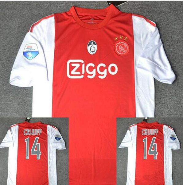 16 17 jersey home jersey 2016 2017 commemorative edition retro jersey cruijff football shirts camiseta de futbol, Black
16 17 jersey home jersey 2016 2017 commemorative edition retro jersey cruijff football shirts camiseta de futbol, Black