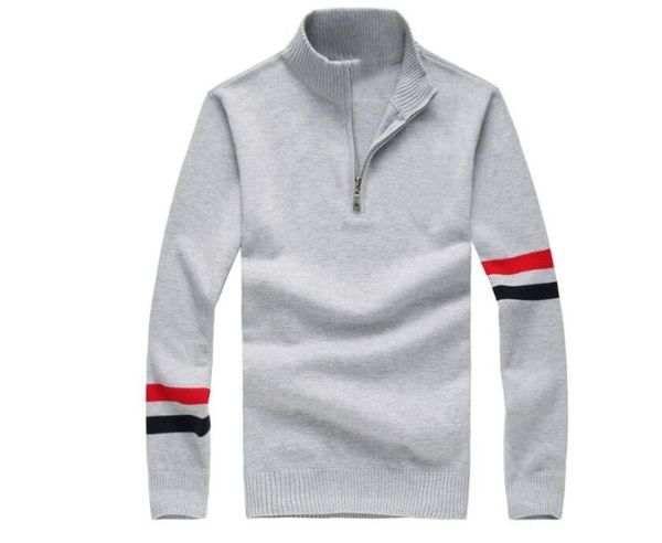 winter men's fashion knitwear jacket young men's business colour stripe sweater, White;black
winter men's fashion knitwear jacket young men's business colour stripe sweater, White;black