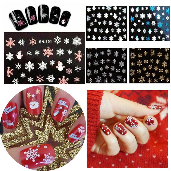 new 3d nail art tips christmas snowman snowflakes design nail decals girl xmas decor nails stickers accessories art tool, Black
new 3d nail art tips christmas snowman snowflakes design nail decals girl xmas decor nails stickers accessories art tool, Black