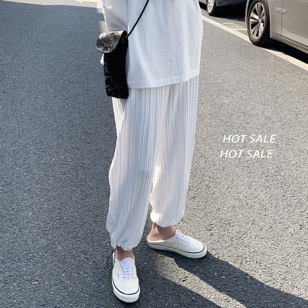 summer sweatpants men's fashion solid color drawstring casual pants men streetwear hip-hop loose straight trousers mens s-3xl, Black
summer sweatpants men's fashion solid color drawstring casual pants men streetwear hip-hop loose straight trousers mens s-3xl, Black