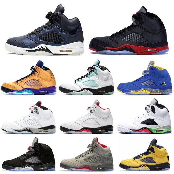 2020 jumpman 5s mens basketball shoes 5 Fire Red Oil Grey Suede Bred Olympic Gold Black Metallic White Cement men sports sneakers trainers
2020 jumpman 5s mens basketball shoes 5 Fire Red Oil Grey Suede Bred Olympic Gold Black Metallic White Cement men sports sneakers trainers