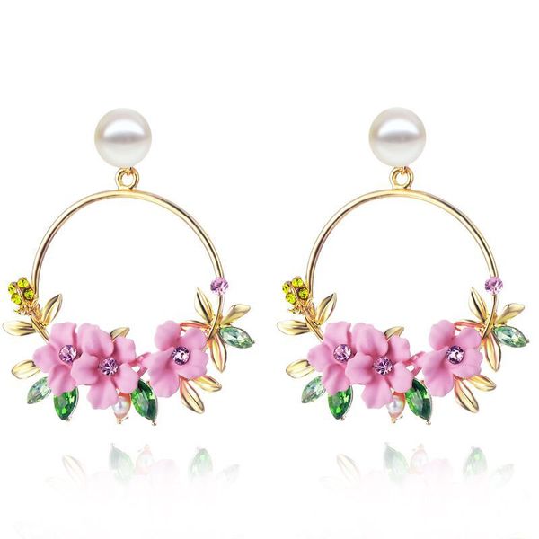 new fashion flower earrings for women cute drop earrings statement jewelry wedding party jewelry gift wholesale, Silver
new fashion flower earrings for women cute drop earrings statement jewelry wedding party jewelry gift wholesale, Silver