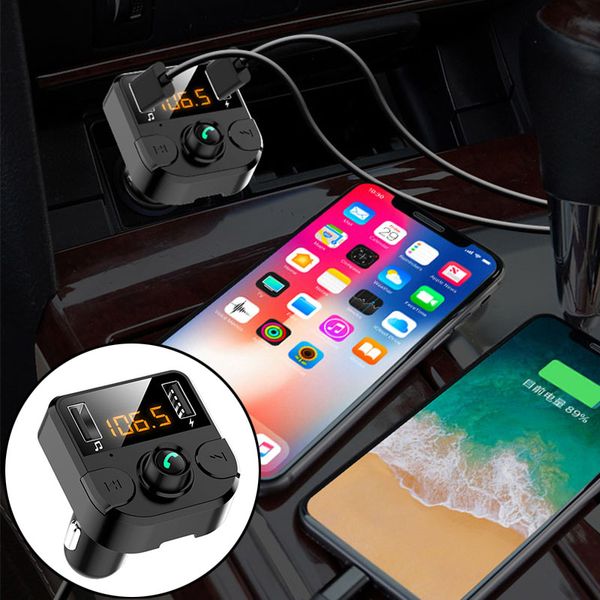 car charger for mobile phone handsfm transmitter bluetooth car kit mp3 player dual usb phone charger with 3.1a quick charg
car charger for mobile phone handsfm transmitter bluetooth car kit mp3 player dual usb phone charger with 3.1a quick charg