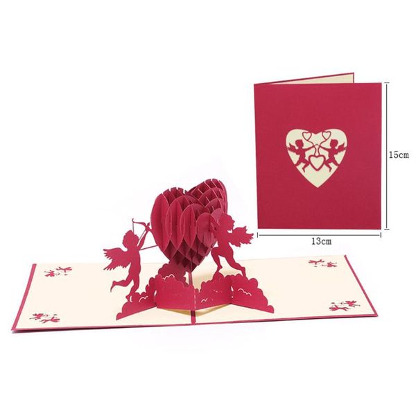 1pc 3d popped greeting card love romantic wedding valentine's day gifts cards for birthday propose valentine day greeting cards
1pc 3d popped greeting card love romantic wedding valentine's day gifts cards for birthday propose valentine day greeting cards