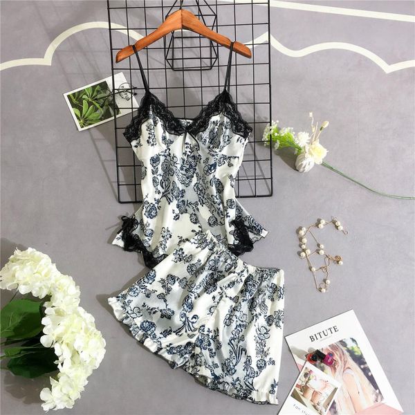 2019 lace flower home clothing elegant satin pajamas women shorts pant sleepwear suit faux silk perfect underwear drop shipping, Blue;gray
2019 lace flower home clothing elegant satin pajamas women shorts pant sleepwear suit faux silk perfect underwear drop shipping, Blue;gray