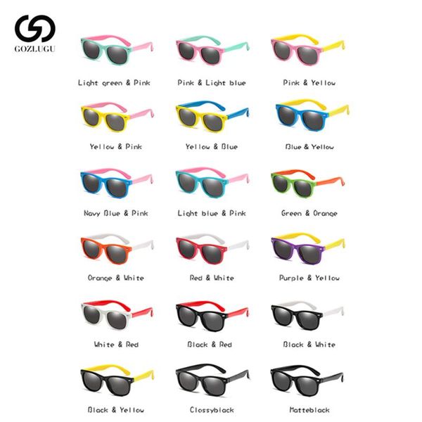 gozlugu colorful flexible kids sunglasses polarized eyewears children hd lens baby safety coating mirror shades, White;black
gozlugu colorful flexible kids sunglasses polarized eyewears children hd lens baby safety coating mirror shades, White;black